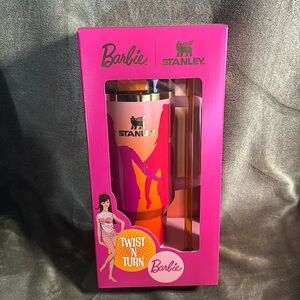 Limited edition,Stanley,40 oz twist n turn Barbie quencher never used or opened